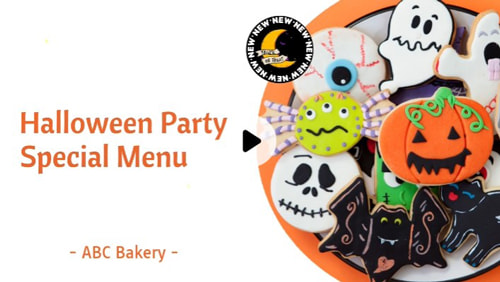 Halloween Party Special Menu Template - Best for Halloween-Themed Menus 