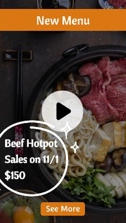 Beef Hotpot Template - Best for Hot Pot Restaurants 