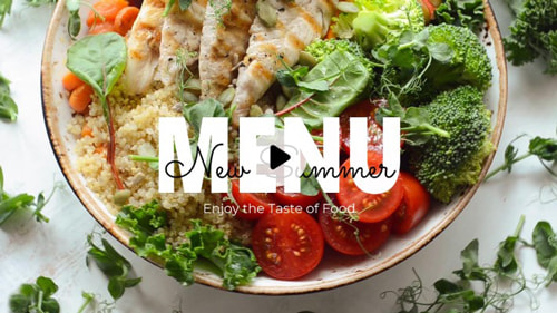 New Summer Menu Template - Best for Restaurants Looking to Launch a Summer Menu 