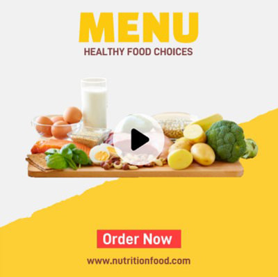 Healthy Food Template - Best to Get Health Enthusiasts to Your Restaurant 