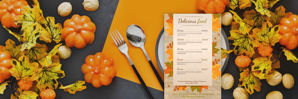 Best Menu Templates for Advertising