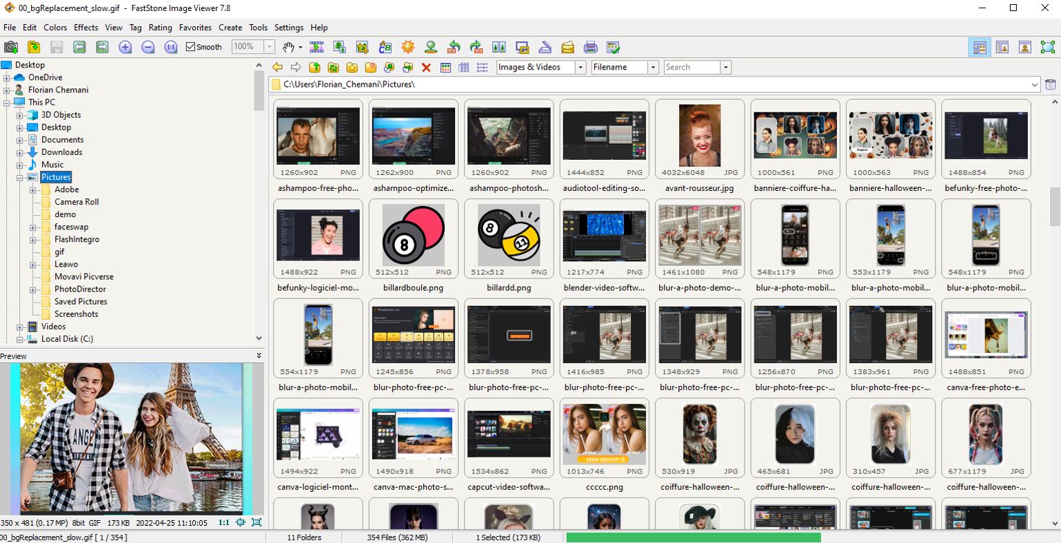 FastStone Image Viewer Interface