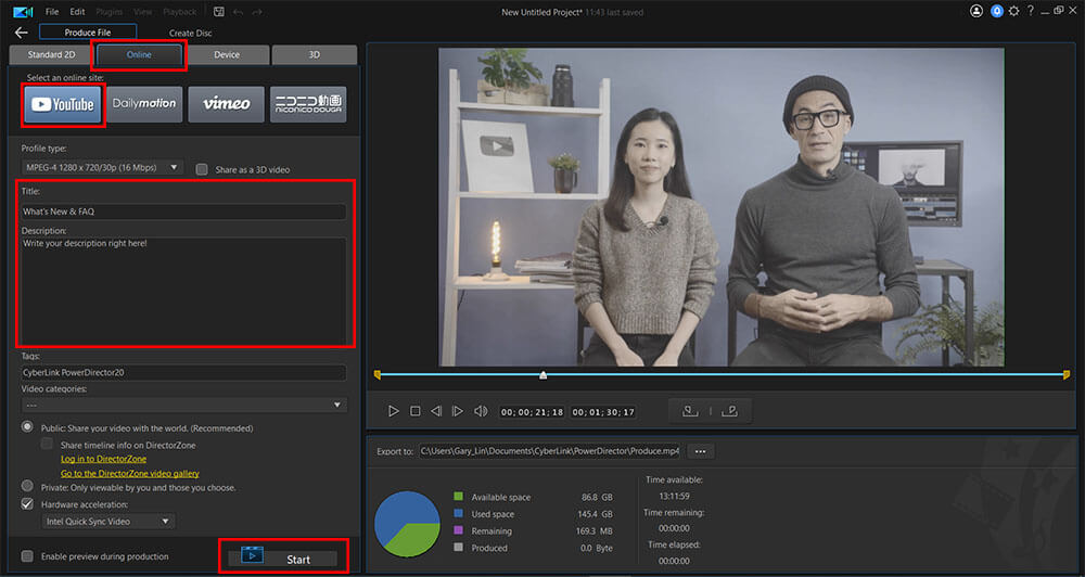 PowerDirector - Produce Media