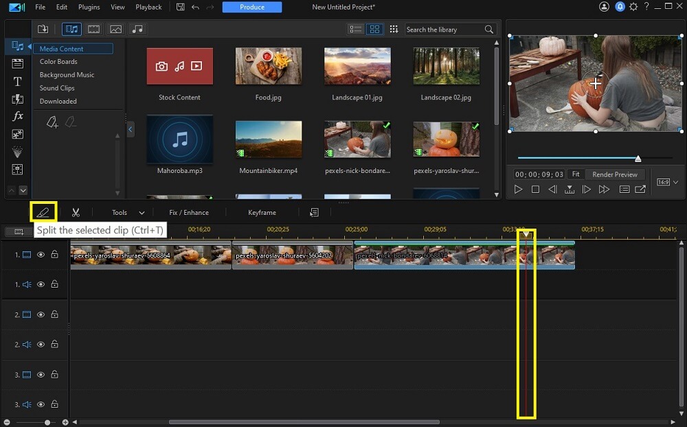 PowerDirector - trim your video