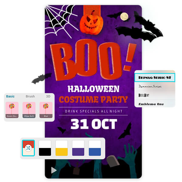 Freely Customize Halloween Flyer Templates