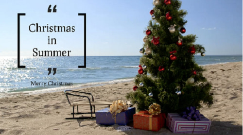 Christmas in Summer - by Belle Wu 