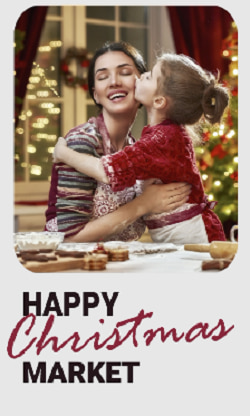 Happy Christmas Market - by Tomoko Suzuki 