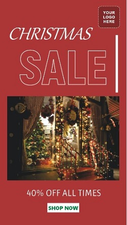 Christmas Sale Template - Best for Christmas Sale 