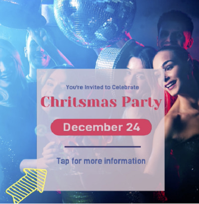 Social Media - Christmas Party - Best for Photo-Based Christmas Party 