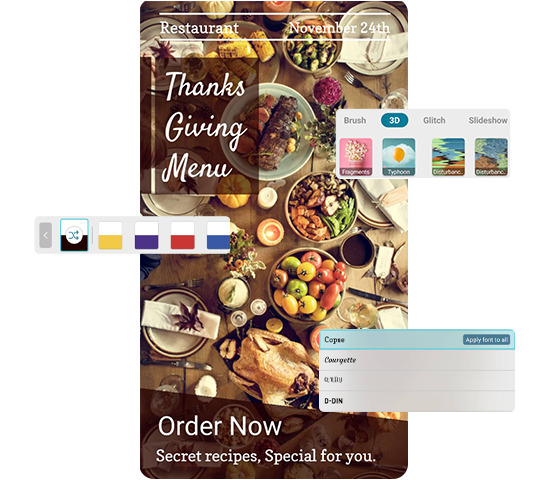 Customizable Thanksgiving Templates