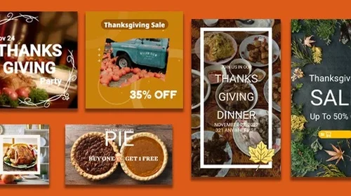 Best App with Free Aesthetic Thanksgiving Invitation Templates
