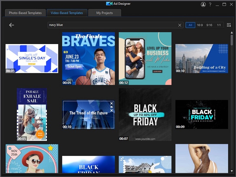 PhotoDirector - Emerald Green Template