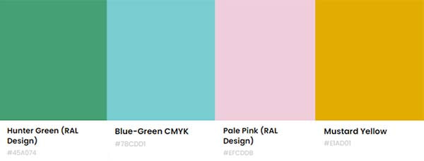 complementary colors to blue