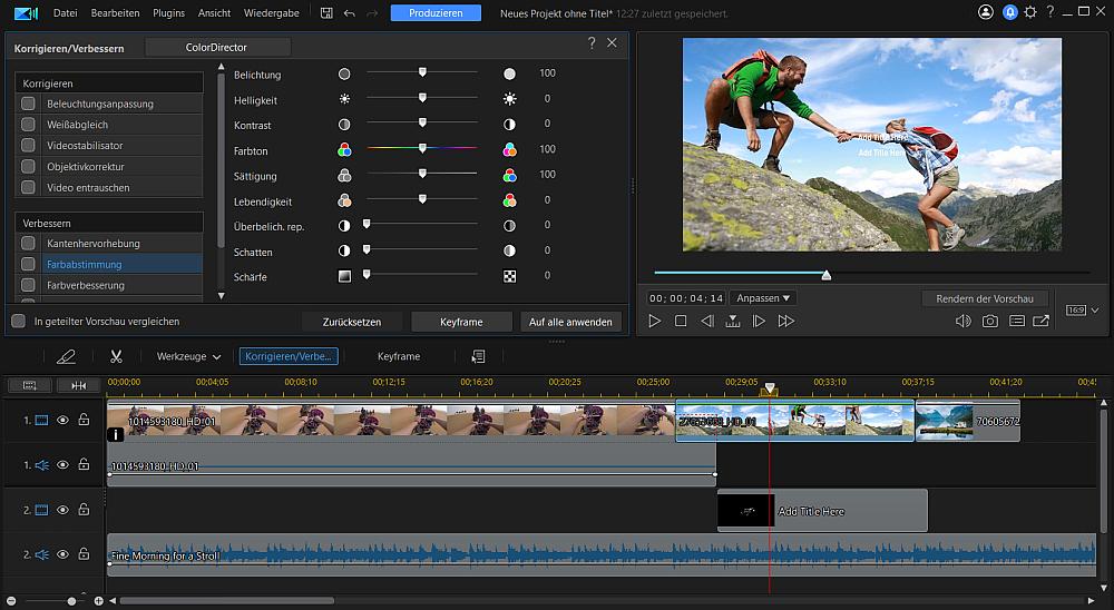 PowerDirector - Video Enhancer und Video Editor