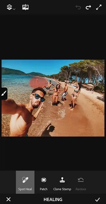 Adobe Photoshop Fix Interface