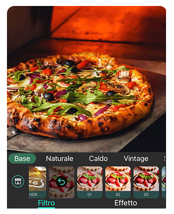 PowerDirector App - Applicare Filtri alle Foto