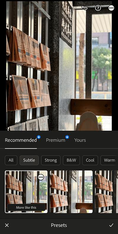 Lightroom - Filters