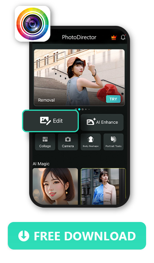 Use the best photo editor app, PhotoDirector