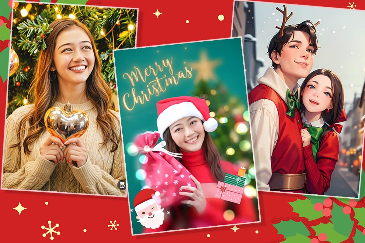 【無料】クリスマス加工ができるおすすめ写真・動画編集アプリ 8選【2025年最新版】