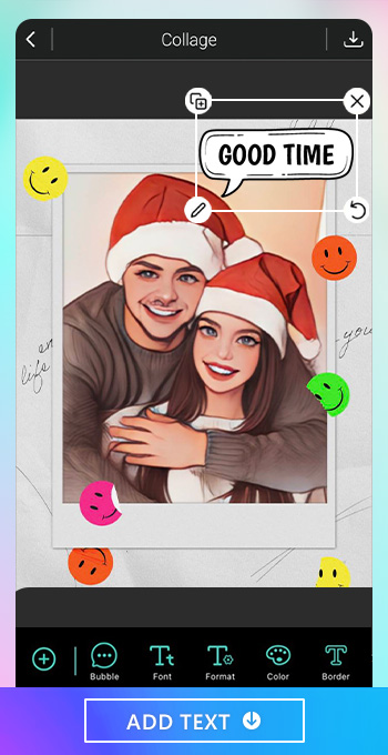 PhotoDirector - Write Your Own Christmas Card Messages