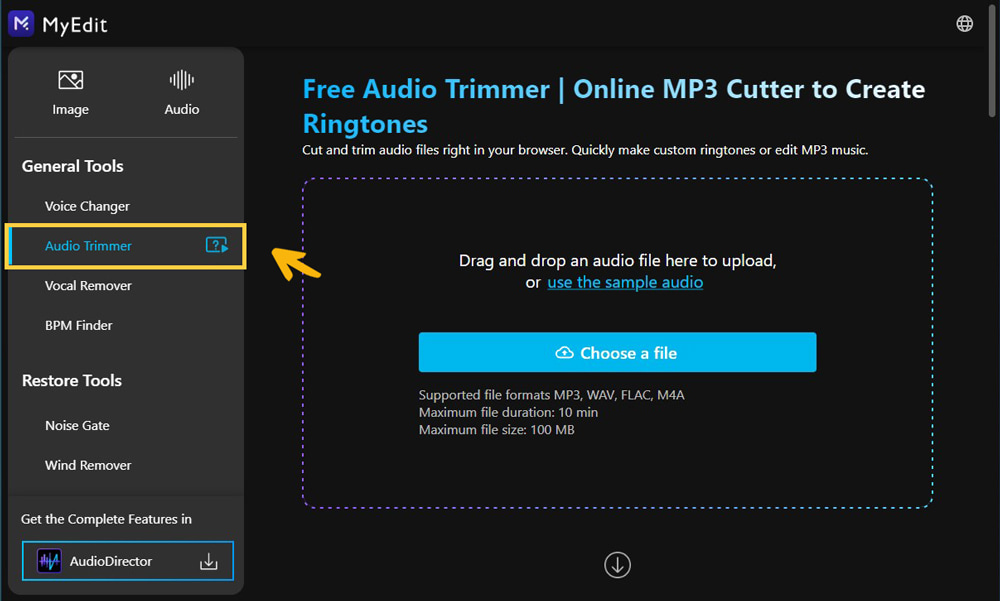 MyEdit - Audio Trimmer
