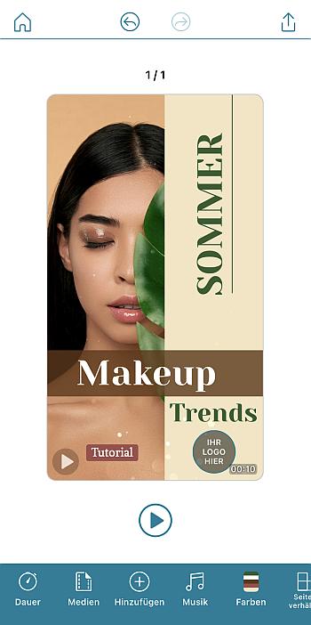 Promeo - Story Maker App mit Schriftarten