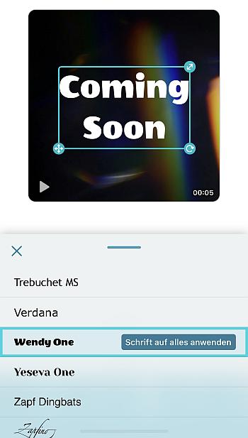 Promeo Schriftarten - Wendy One