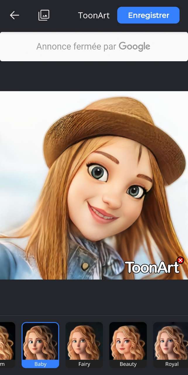 ToonArt Interface - Application photo cartoon