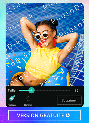 Utilisez la meilleure application de retouche photo, PhotoDirector