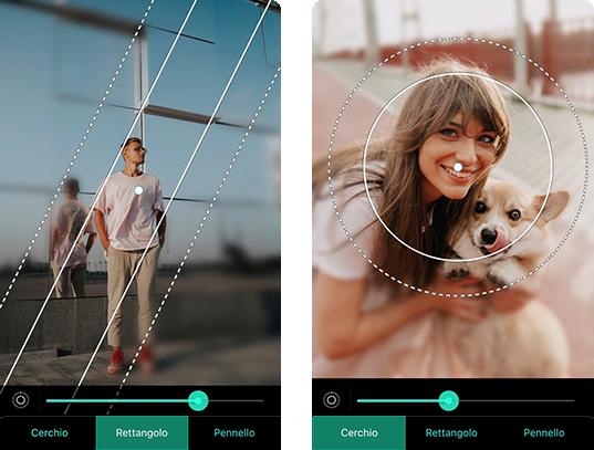 Interface PhotoDirector App