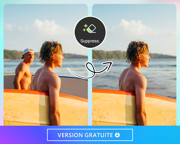 Utilisez la meilleure application pour supprimer des objets et créer de magnifiques images