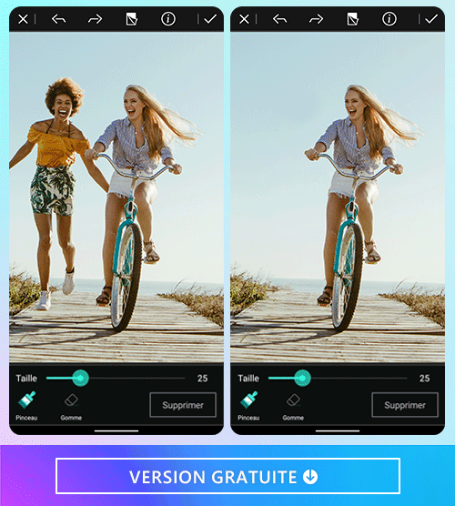 Utilisez la meilleure application pour enlever une personne sur une photo