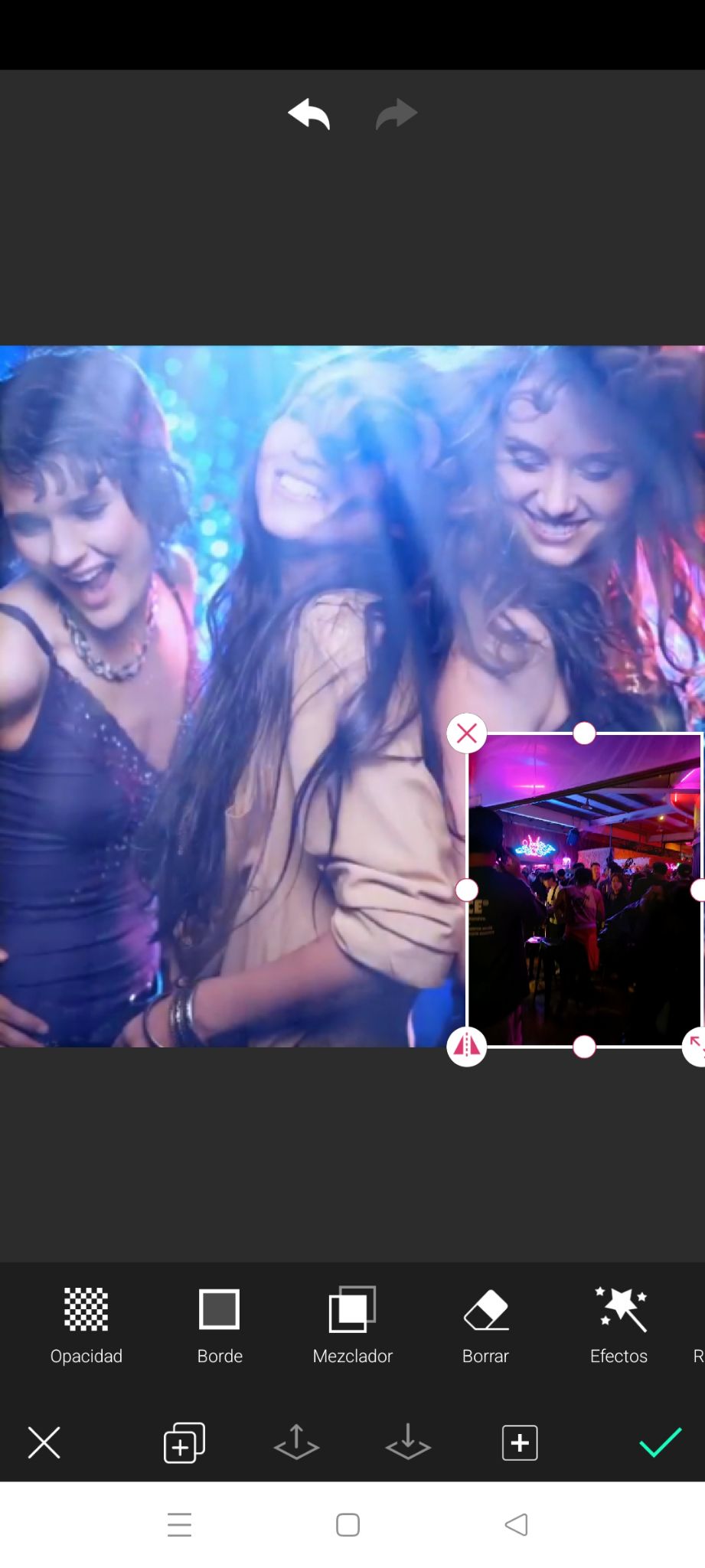 Interfaz de YouCam Perfect