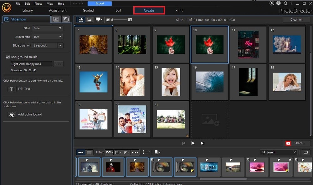 PhotoDirector - Create
