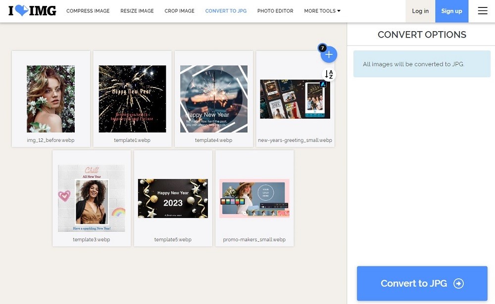  I Love IMG Interface
