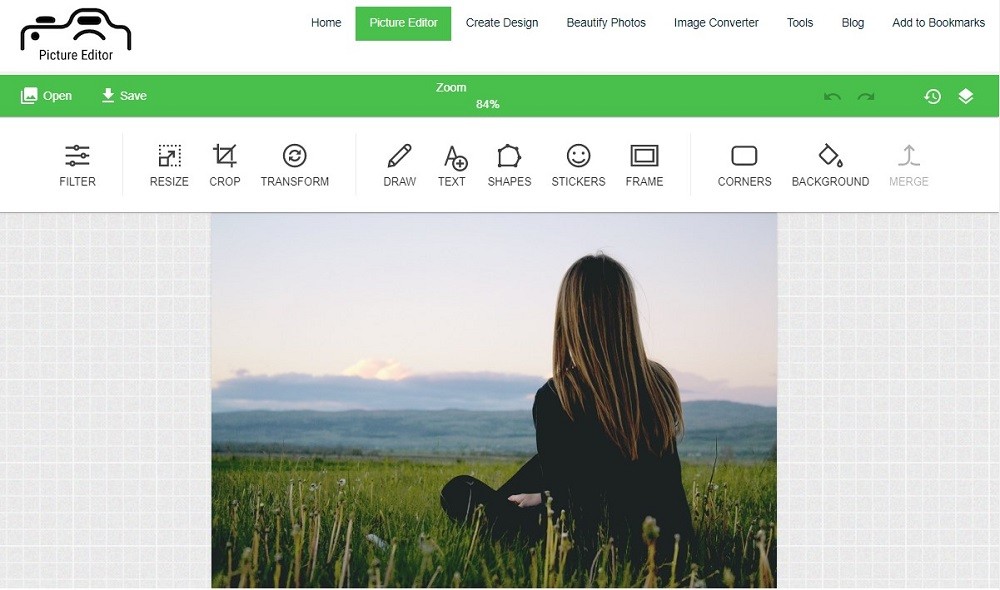 Picture Editor Interface