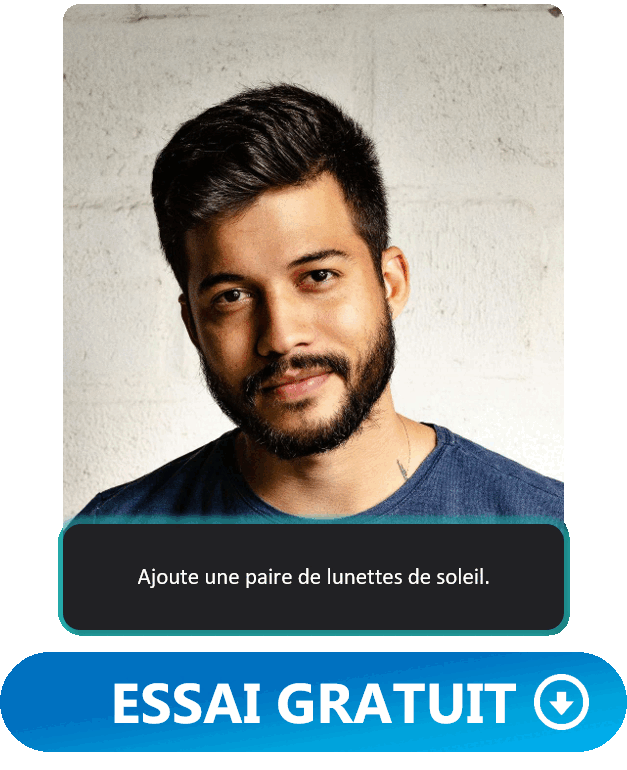 PhotoDirector - Remplissage génératif par IA