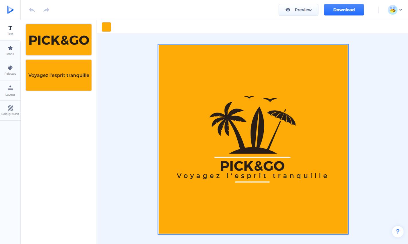 Renderforest - Application photo AI pour créer des logos
