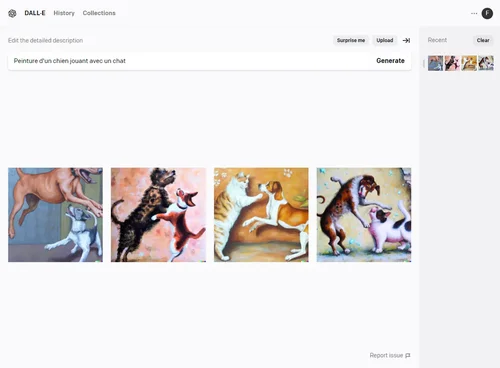 DALL-E 2 - Créateur d'images d'arts via IA