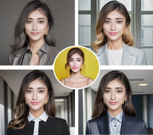 MyEdit - Fonctionnalité de création de portrait IA