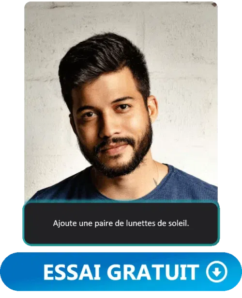 PhotoDirector - Remplissage génératif par IA