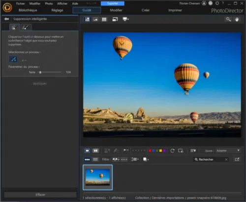 Suppression de contenu via IA sur PC