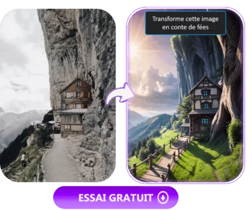 MyEdit App - Meilleure app pour générer de l'art IA