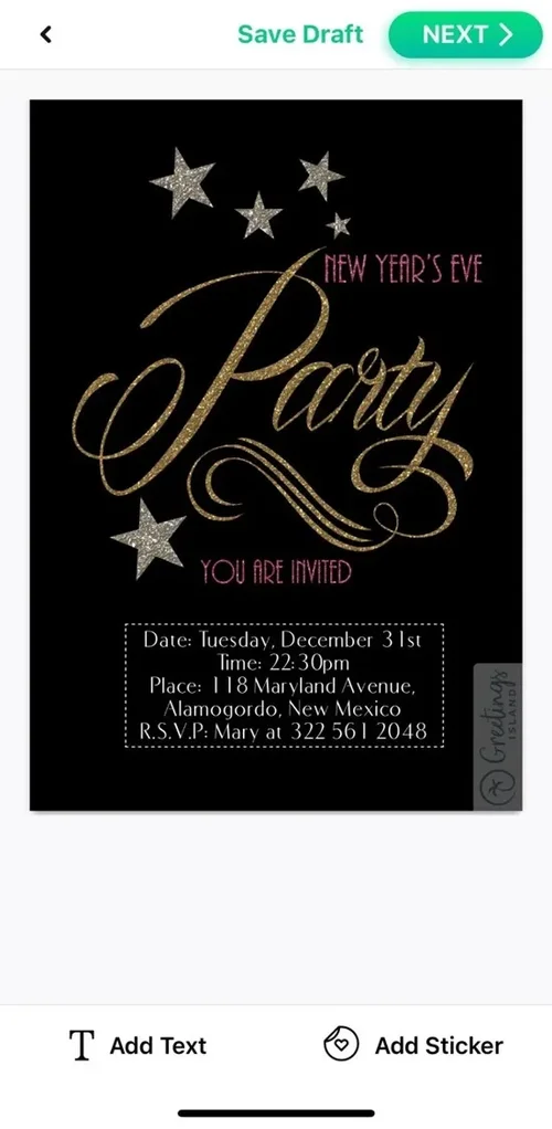 新年賀卡製作 App 推薦三：Greetings Island