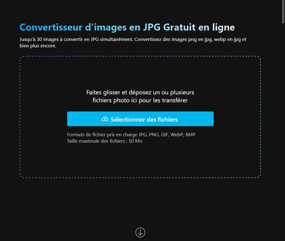 MyEdit Interface - Convertisseur d'images
