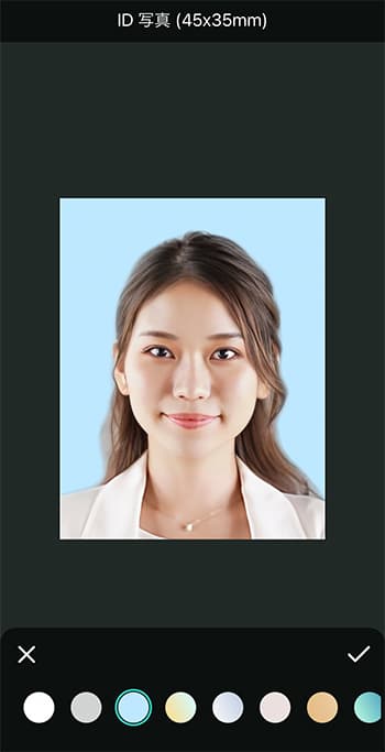 PhotoDirector - 背景の色を変更