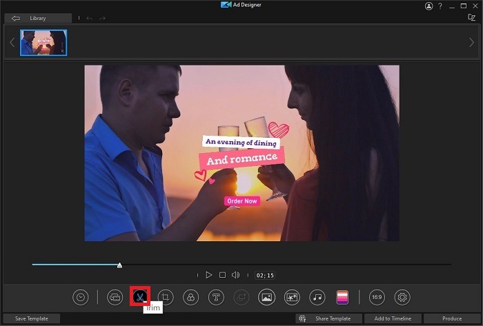 PowerDirector - Trim Template