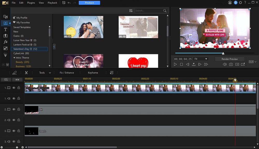 PhotoDirector Businesses 365 Interface