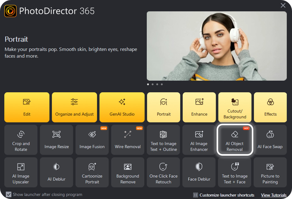 Tutorial PC 1 - Remove text from photo