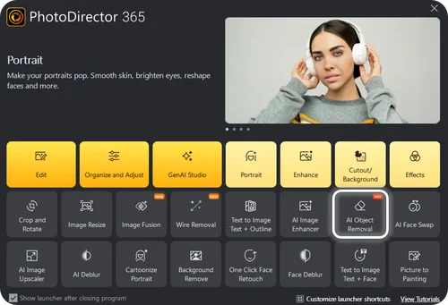 Tutorial PC 1 - Remove text from photo